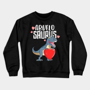 Abuelo Valentine Dinosaur Crewneck Sweatshirt